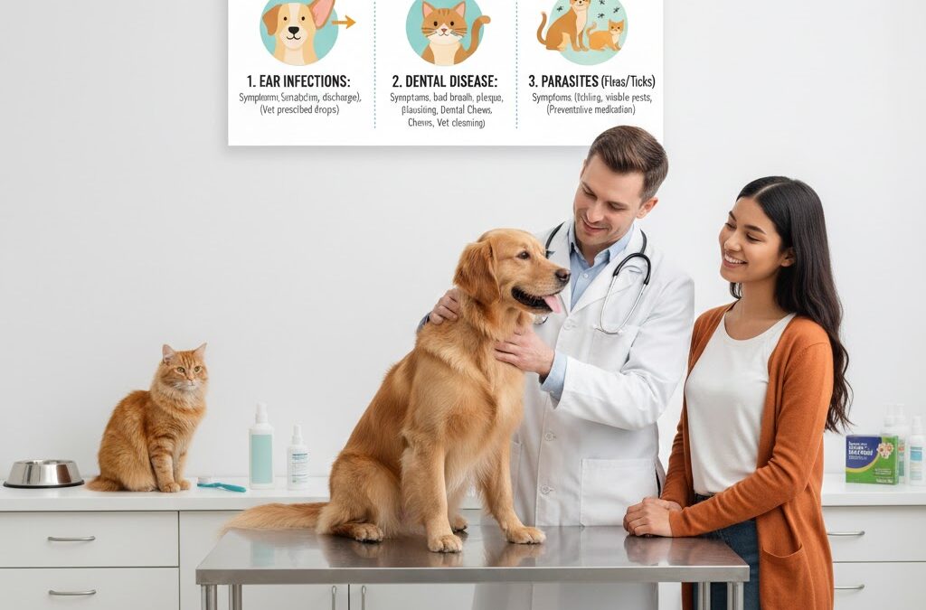 Common Health Problems in Pets and How to Address Them