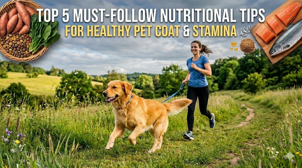 Top 5 Must-Follow Nutritional Tips for Healthy Pet Coat and Stamina
