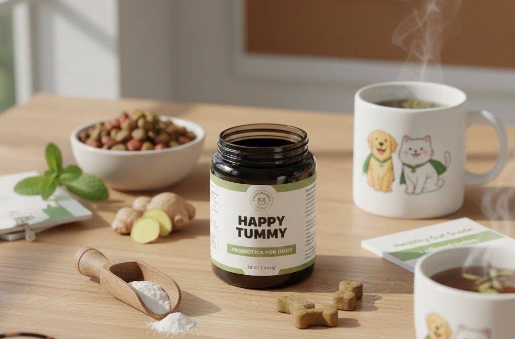 Digestive supplement formulated for dogs with gut sensitivity